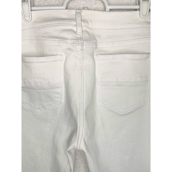 New York & Company Soho White Low rise Skinny Denim Jeans Women's 6 - Picture 8 of 11